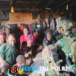 Satgas Yonif 700/WYC Gelar Safari Honai di Distrik Gome, Warga Dapat Layanan Kesehatan