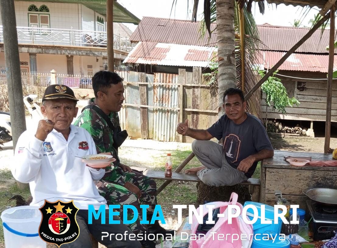 Perkuat Sinergi Babinsa Komsos Bersama Para Kadus di Rejosari