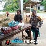 Bhabinkamtibmas Polsek Sebangki Sambangi Warga, Ajak Jaga Kamtibmas