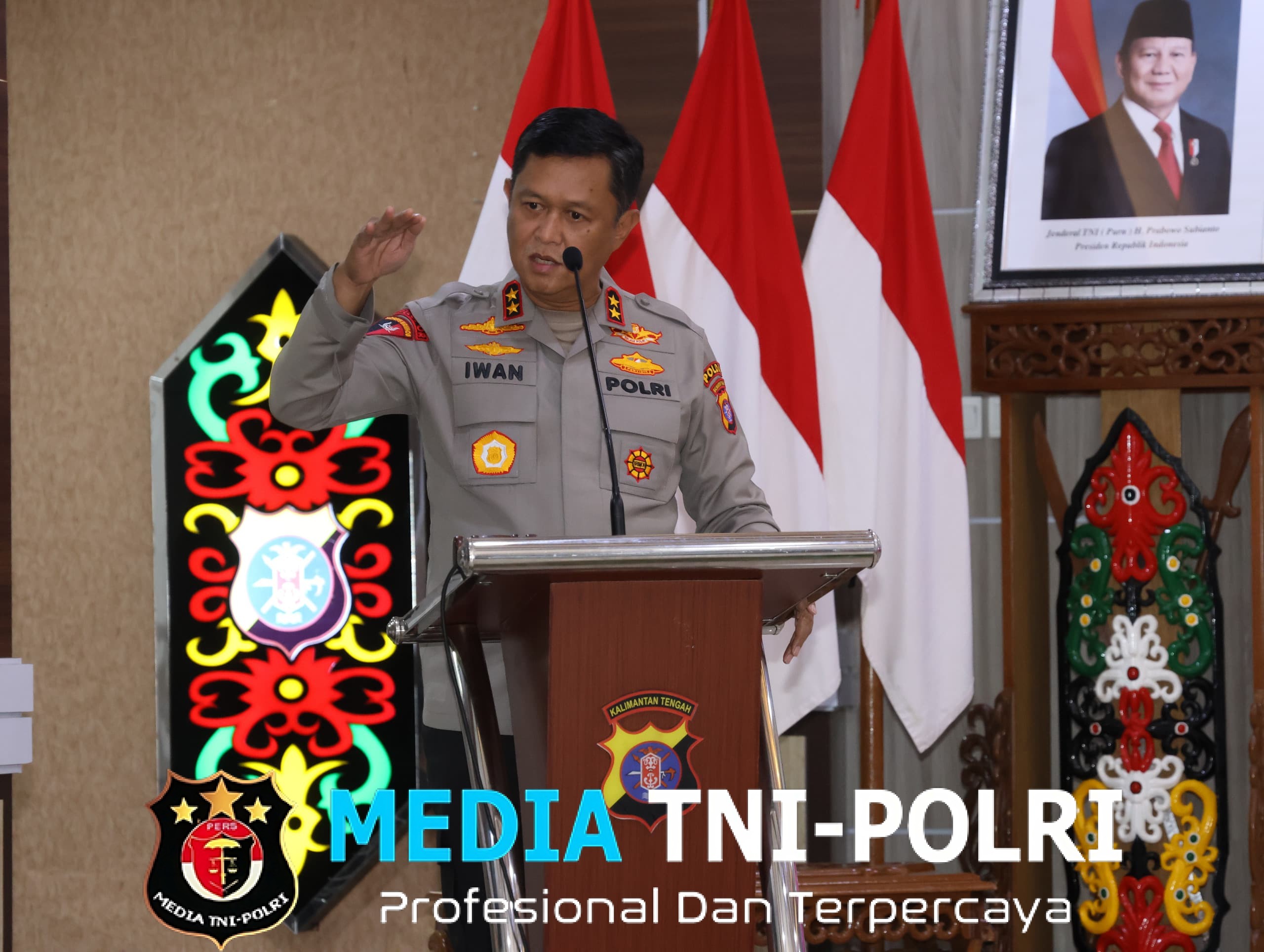 Optimalkan E-MP, Pusiknas Bareskrim Polri Gelar Supervisi di Polda Kalteng