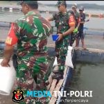 Babinsa Gali Potensi UMKM, Kunjungi Karamba Ikan Air Tawar untuk Pendataan dan Pembinaan