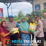 Polsek Lambu Kibang Gelar Gerakan Pangan Murah di Mapolsek Lambu Kibang Tiyuh Kibang Budi Jaya
