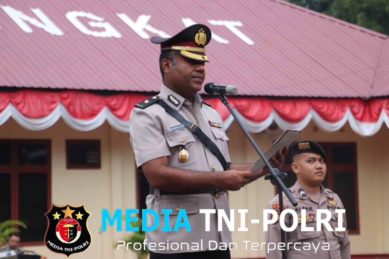 Polres Langkat Gelar Upacara Peringatan Hari Juang Polri ke-80
