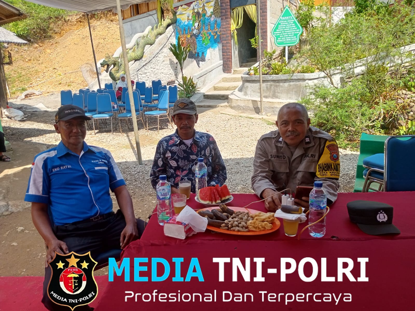Polsek Donomulyo Amankan Tradisi Ruwatan di Kediaman NYI M.T. Dewi Nawang Sari, Simbol Harmoni dan Silaturahmi Warga