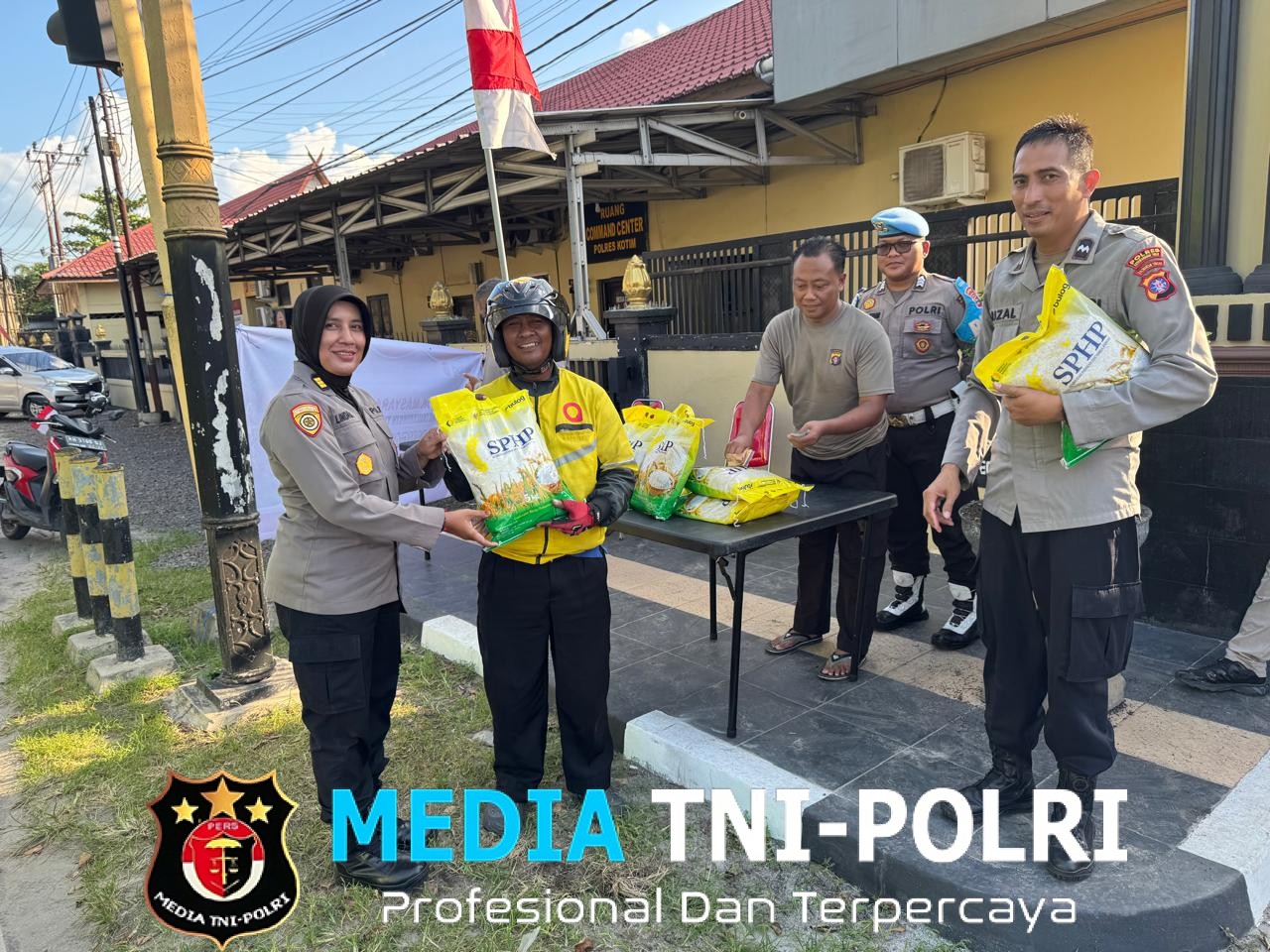 Bulog Kotim Bersama TNI-Polri Telah Salurkan Sebanyak 160 Ton Beras SPHP