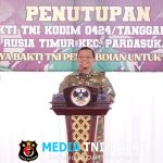 Bupati Pringsewu Riyanto Pamungkas Resmi Tutup Karya Bakti TNI di Pekon Tanjung Rusia Timur
