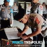 Polres Mesuji Gelar Sertijab Waka Polres, Kasat Reskrim dan Kapolsek Tanjung Raya dalam Rangka Tuor Of Duty dan Tuor Of Area