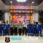 Sinergi dengan PT. Marga Solusi Prima, Polres Mesuji Gelar Sosialisasi Safety Driving Berkendara Lalu Lintas dengan Para Karyawan