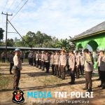Kapolres Landak Pimpin Apel Konsolidasi Personel Pengamanan Kegiatan Masyarakat