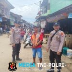 Imbauan Kamtibmas Polsek Menyuke Kepada Warga Saat Melaksanakan Patroli Siang