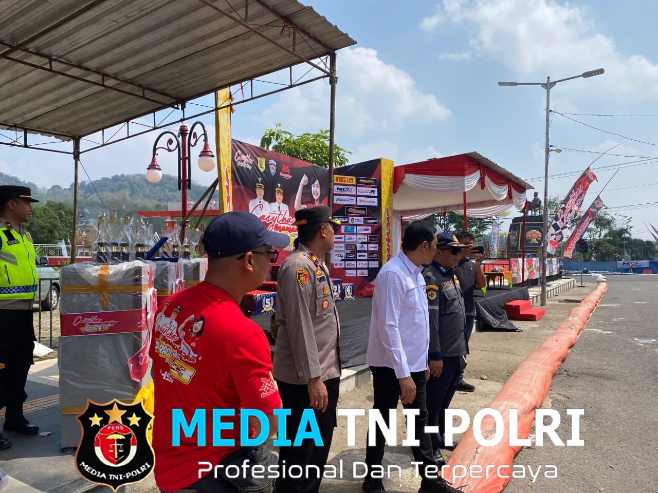 Polres Wonogiri Kerahkan Puluhan Personel Amankan Kejurprov Road Race 2025