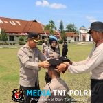 Bentuk Mental dan Fisik, Satuan Samapta Polres Lampung Utara Gelar Pembaretan Bintara Remaja Angkatan 50