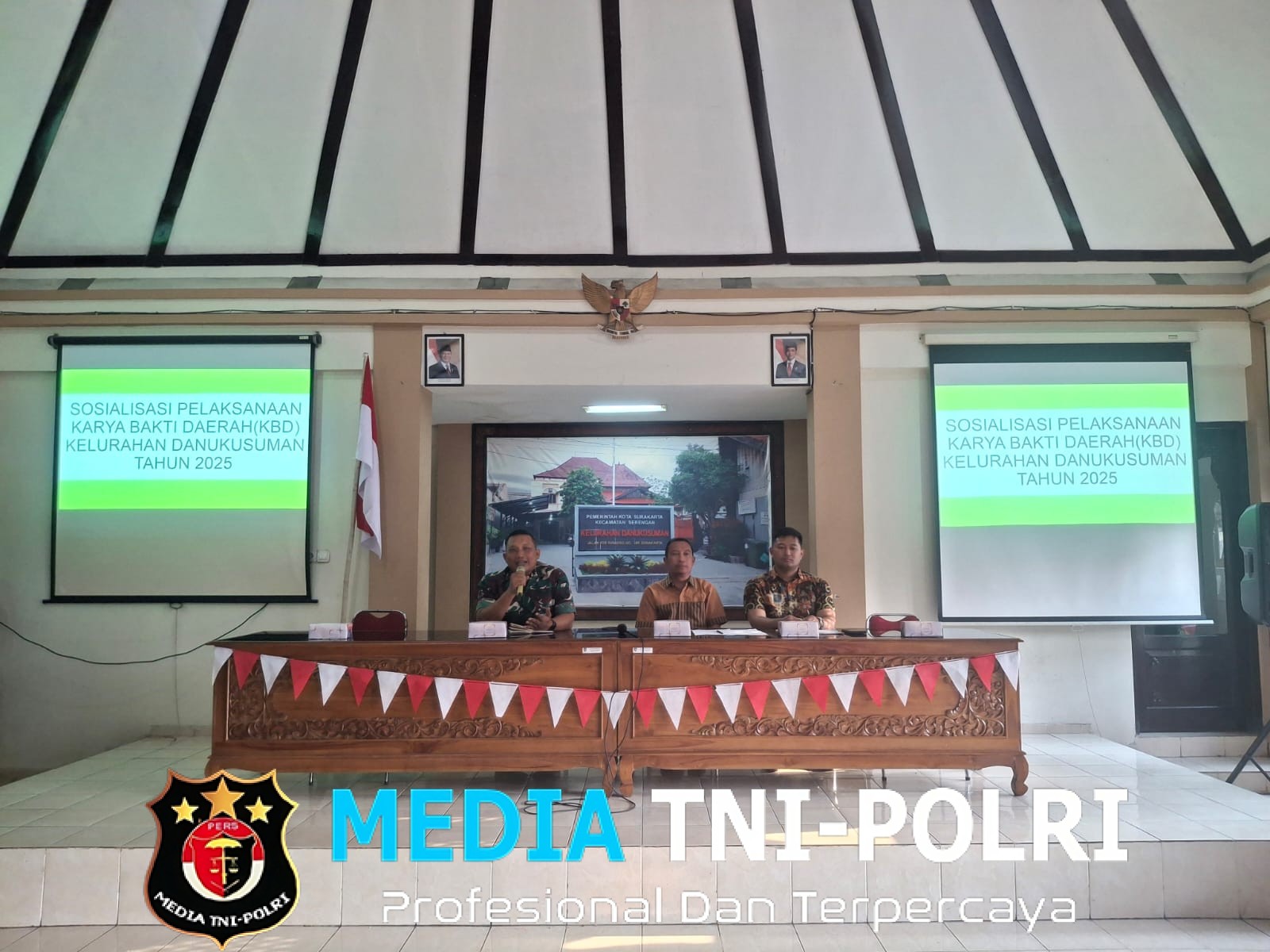 Danramil 03 Serengan Sosialisasi Karya Bhakti Daerah Tahun 2025 Kelurahan Danukusuman