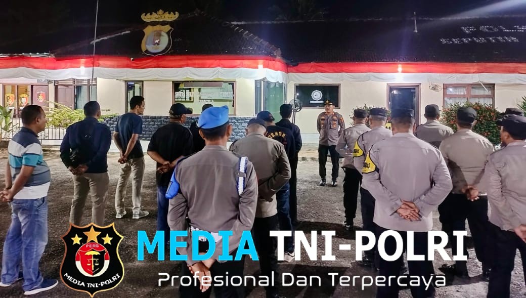 Polsek Seputih Banyak Gelar Apel Siaga Dilanjutkan Patroli KRYD untuk Antisipasi C3 dan Balap Liar