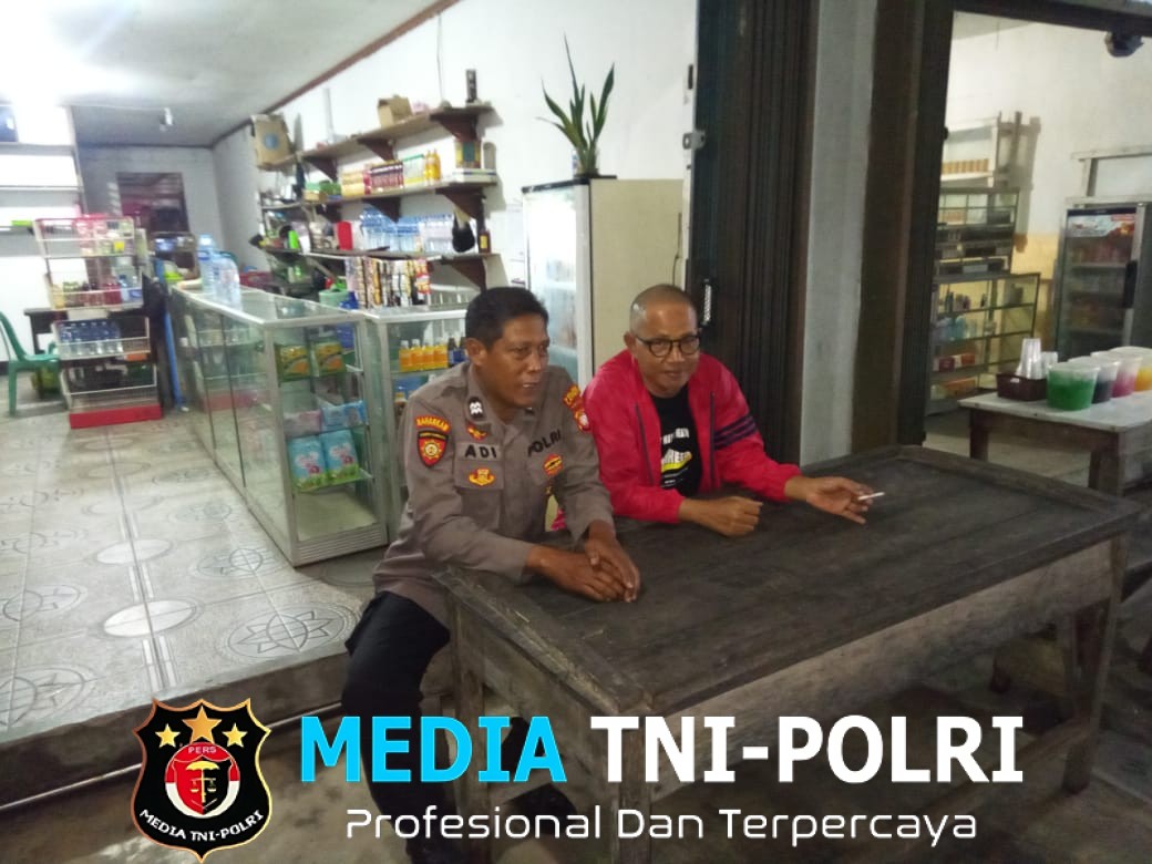 Pesan Polisi Saat Patroli Malam Waspada Kejahatan, Bijak di Media Sosial