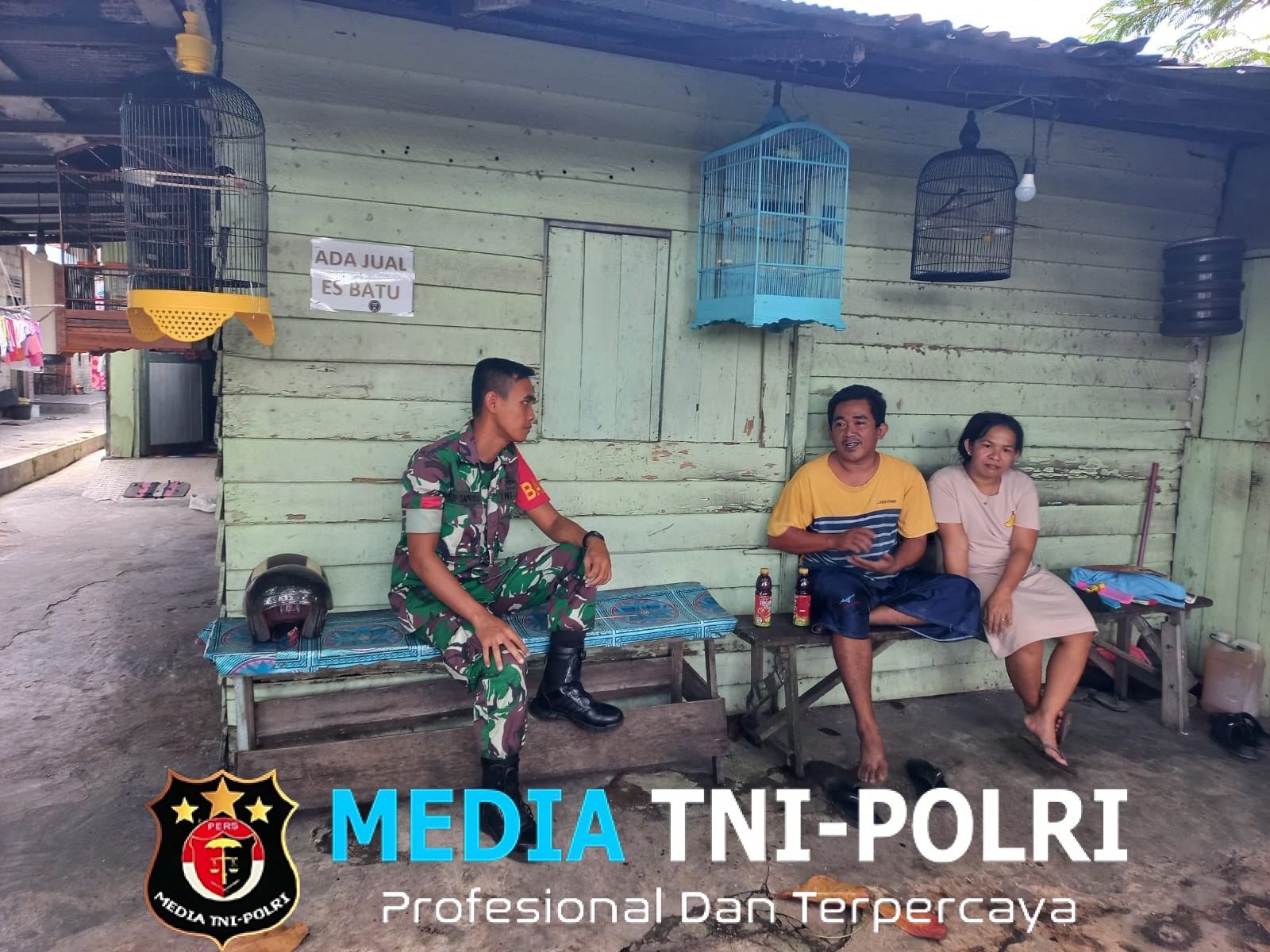 Babinsa Koramil 1015-13/Seruyan Hulu Ciptakan Keakraban dengan Warga Binaan Melalui Komsos