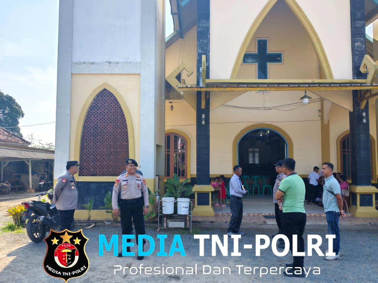 Kabag REN Polres Mesuji Pimpin Personel Siaga Kompi III dalam Menjaga Situasi Keamanan Ahir Pekan