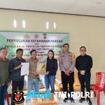 Bhabinkamtibmas Polsubsektor Jelimpo Hadiri Penyerahan Bantuan Bibit Padi Unggul INFARI 32 HDB dari Anggota DPR RI