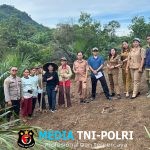 Penanaman Jagung Serentak di Desa Pahauman, Wujud Nyata Program Ketahanan Pangan Nasional