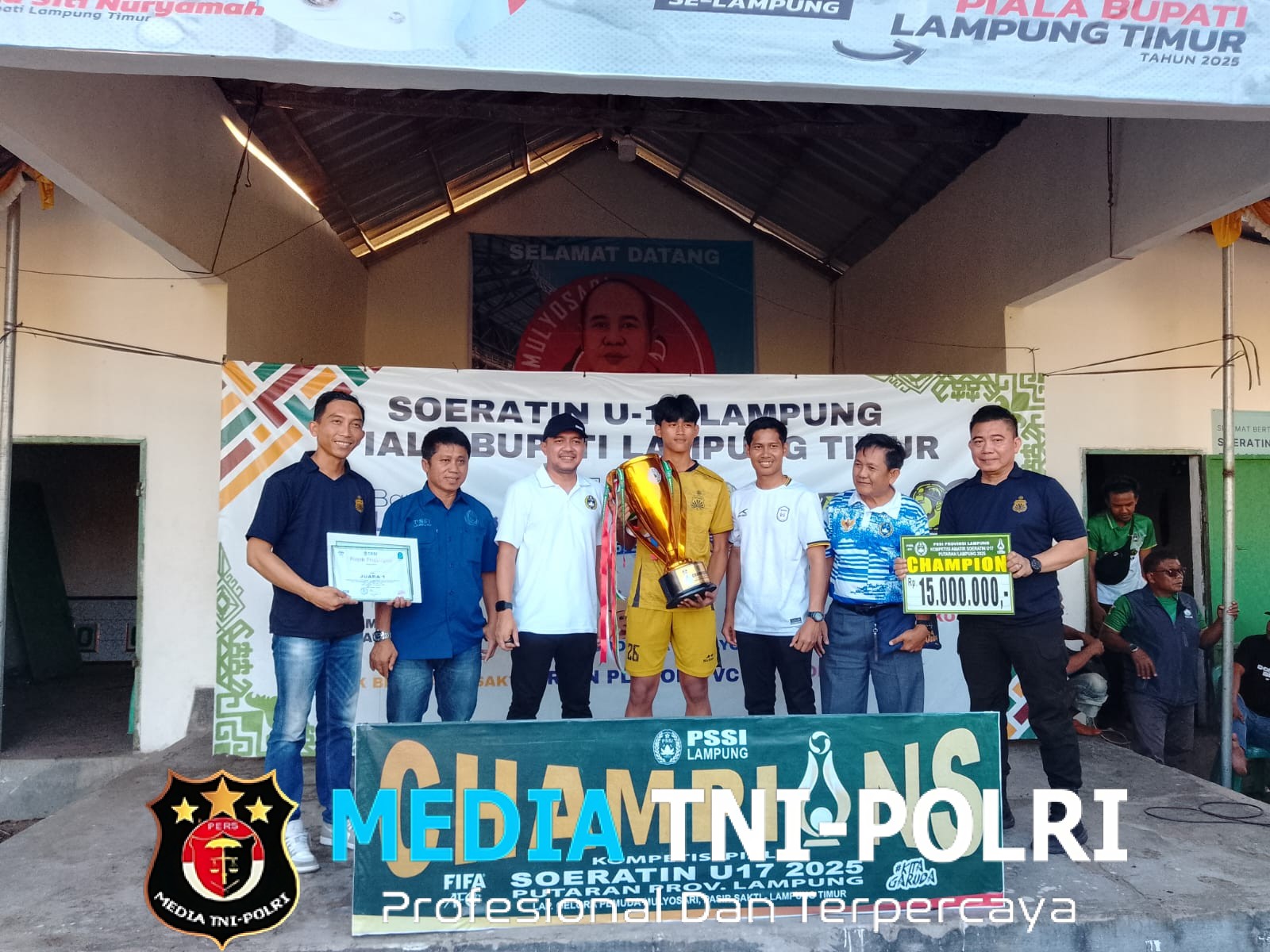 Bhayangkara Presisi Lampung U17 Juara Piala Suratin 2025, Wakili Lampung Di Tingkat Nasional