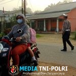 Ciptakan Kamtibcarlantas di Mempawah Hulu, Polsek Mempawah Hulu Laksanakan Strong Point Pagi