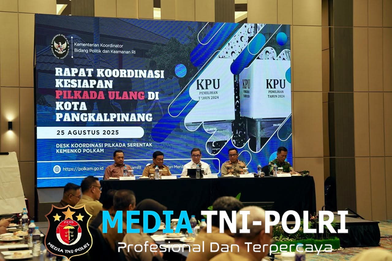 Desk Koordinasi Pilkada Serentak Kawal Pilkada Ulang di Pangkalpinang