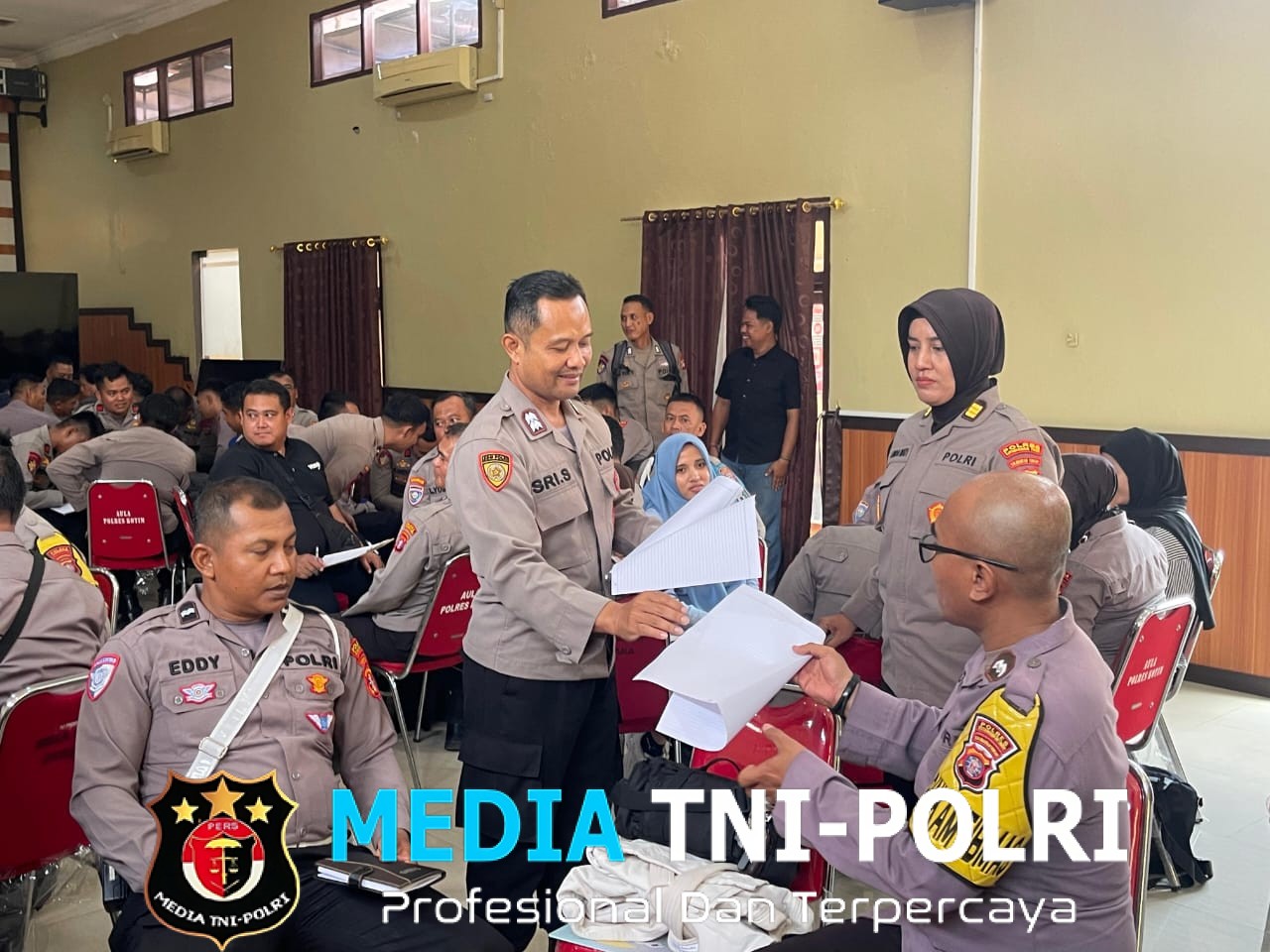 Polres Kotim Adakan Giat Penulisan Naskah Karya Perorangan Dan Ujian TOT VCD Fungsi Dalam Rangka UKP