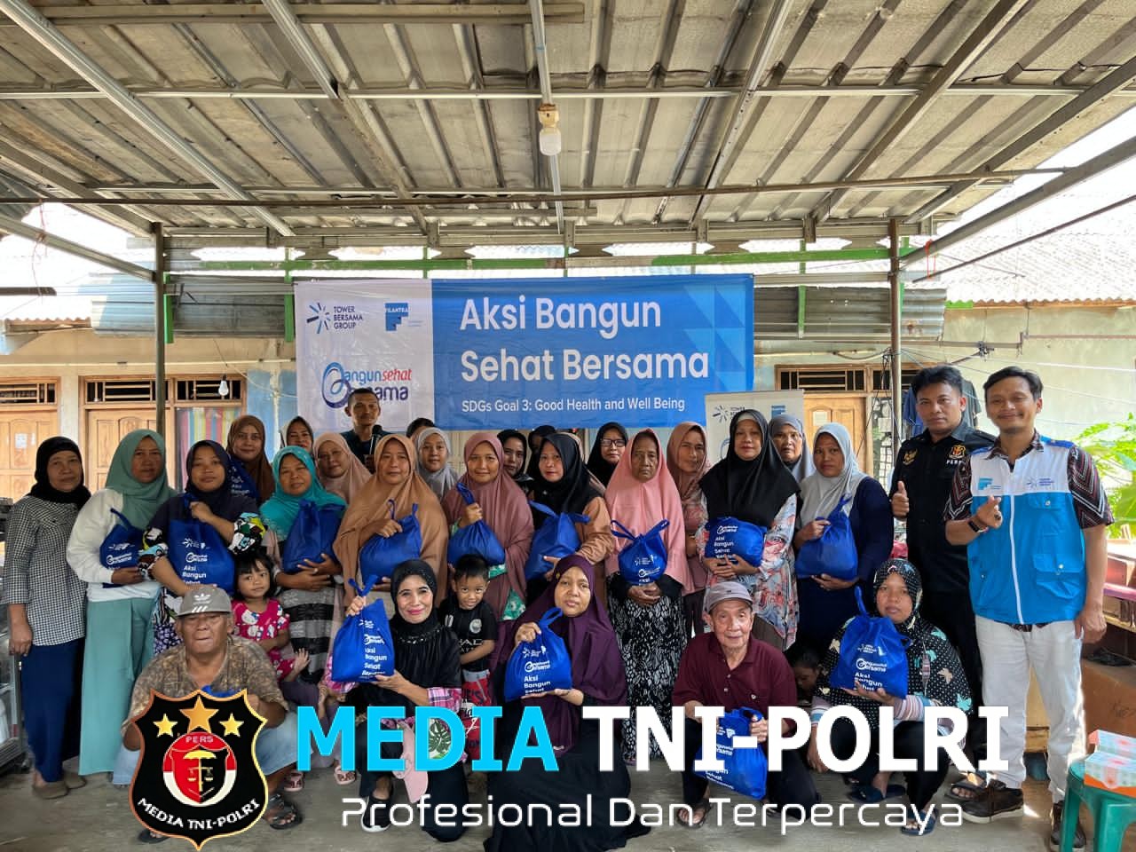 Tower Bersama Group (TBG)Gelar Aksi Bangun Sehat Bersama Di Kramat Jati