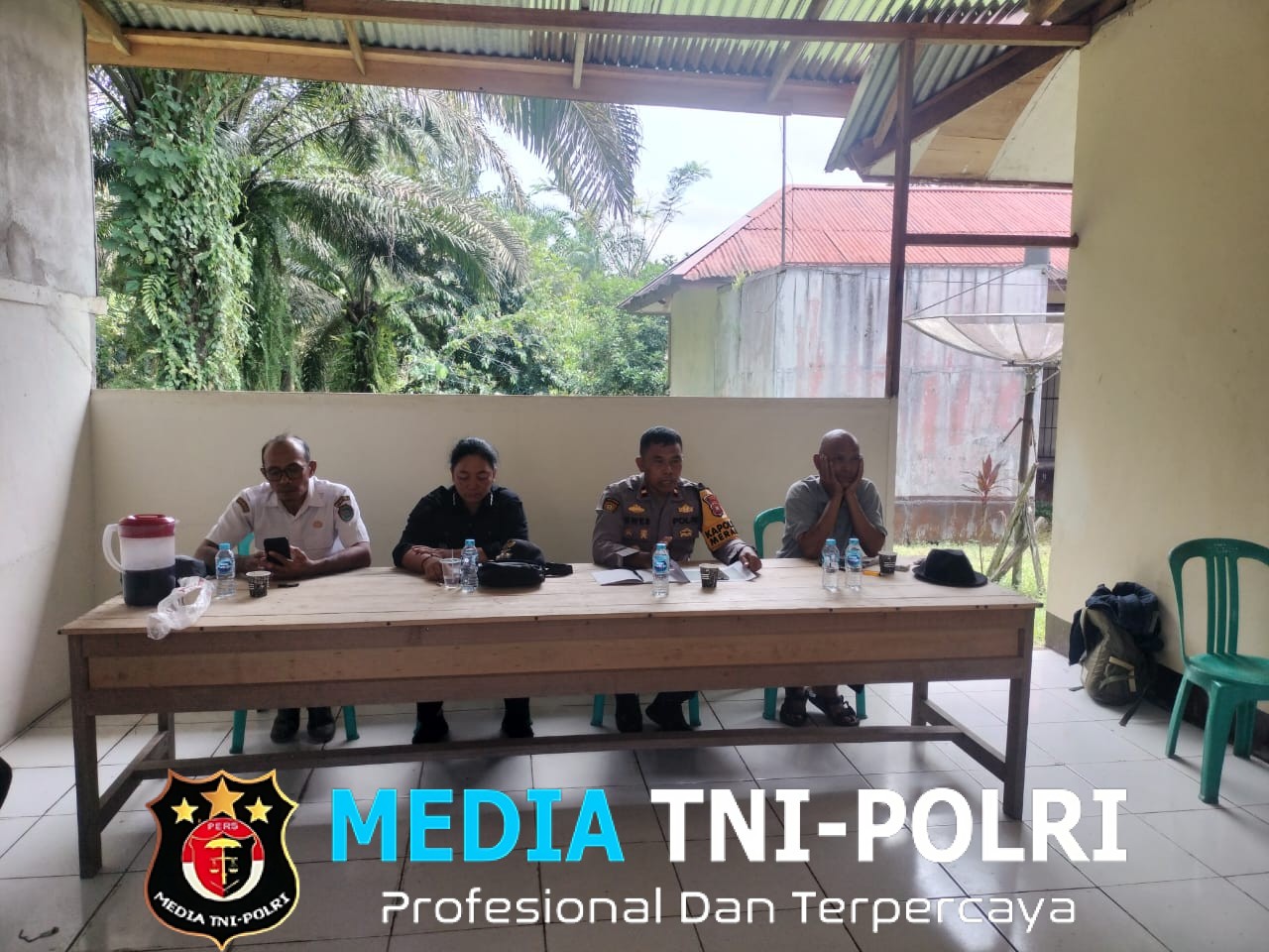 Polsek Meranti Laksanakan Rapat Koordinasi dan Verifikasi Lahan Eks PT Duta Bintang Gemilang dan Eks PT Nityasa Idola