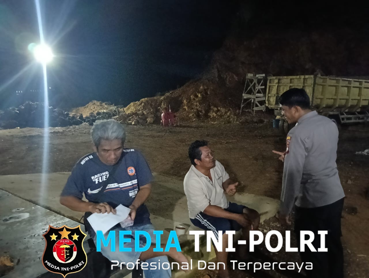 Cegah Aksi Kriminal, Polisi Gelar Patroli Malam di RAM Buah Sawit