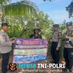 Cegah Kebakaran Hutan dan Lahan Polsek Tumijajar Rutin Melaksanakan Sosialisasi dan Mengedukasi Warganya