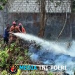 Damkar Kotim Padamkan Kebakaran Lahan Kosong di Depan Citimall Sampit