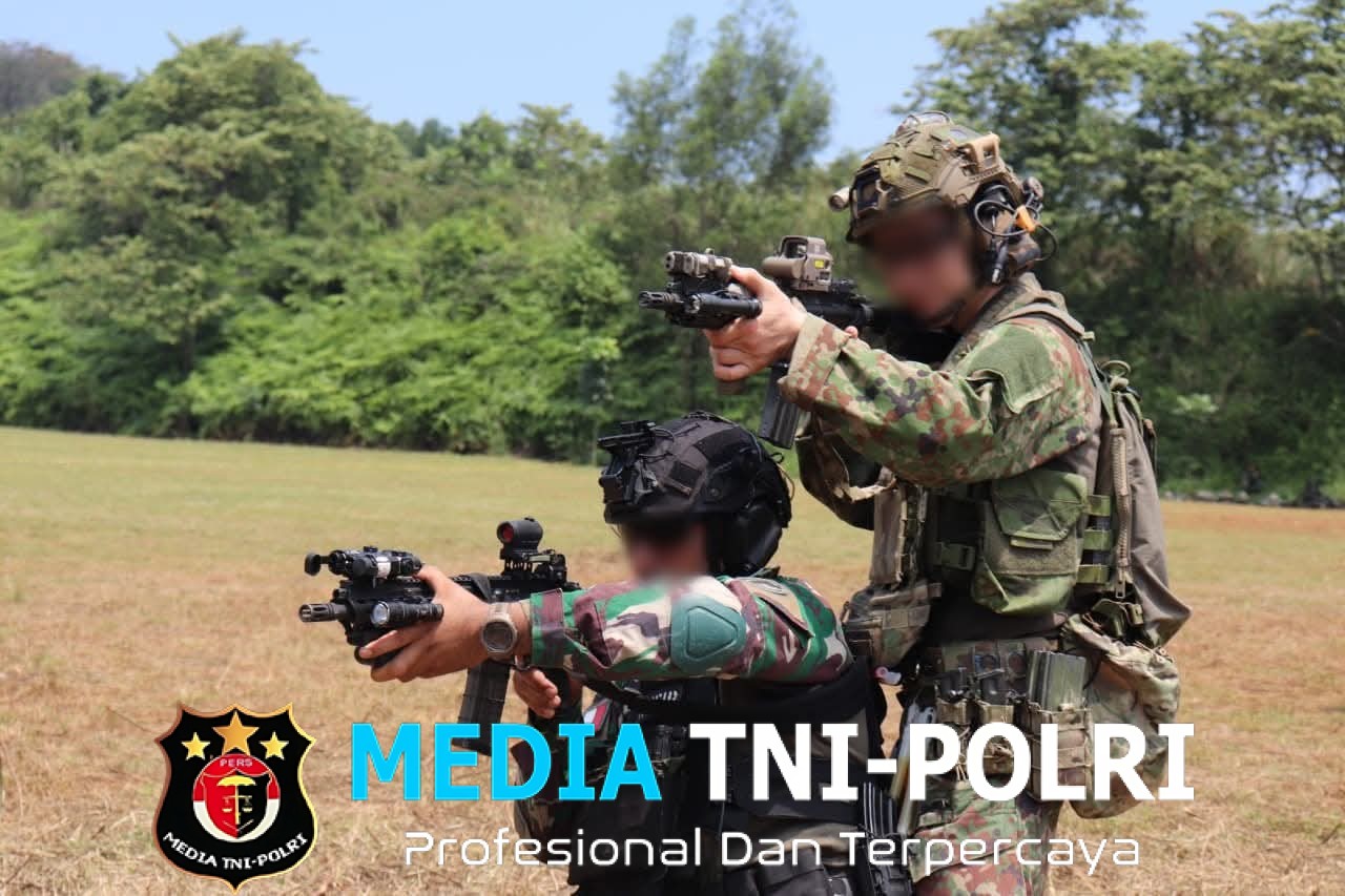 Denipam 1 Mar Laksanakan Menembak Reaksi Bersama JSOG Jepang dan ROKMC Korea Selatan