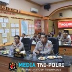 Polres Kotim Mengikuti Vidio Conference, Kapolri Pimpin Anev Sitkamtibmas Terkini dan Kesiapan Pengamanan Unras