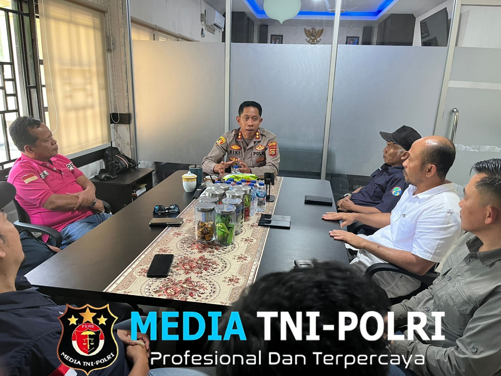IWO Merangin Jalin Kemitraan dengan Kapolres, Tingkatkan Sinergi Informasi Publik