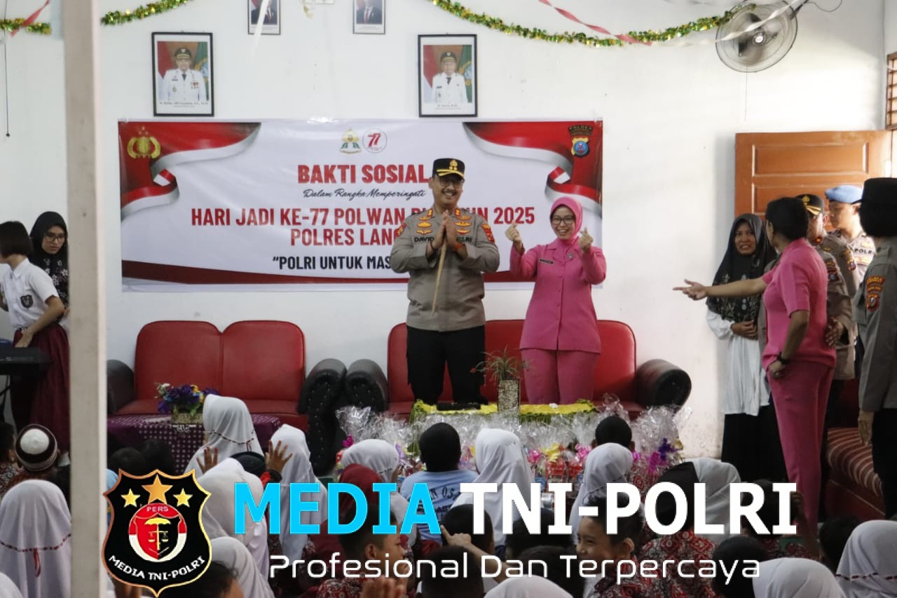 Polres Langkat Gelar Bhakti Sosial di SLB Negeri Stabat, Rayakan HUT Polwan ke-77 dengan Penuh Haru