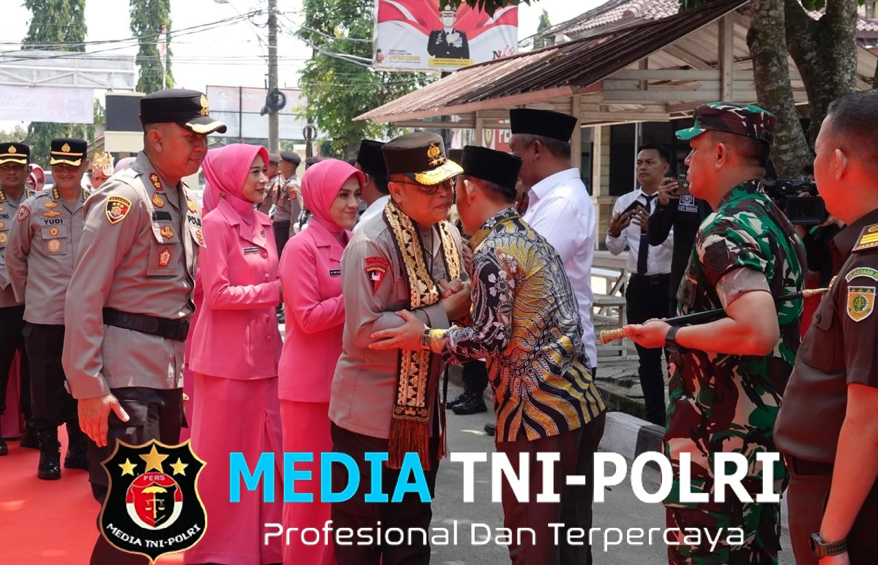 Sambutan Hangat Forkopimda Warnai Kunjungan Kerja Kapolda Lampung ke Polres Lampung Tengah