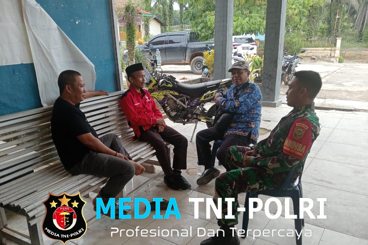 TNI dan Masyarakat Tabir Timur Bersinergi Jaga Keamanan Lingkungan