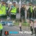 Kapolsek Cikarang Selatan Gelar Apel Pengamanan Keberangkatan Massa Serikat Pekerja ke Istana Negara dan Gedung DPR RI