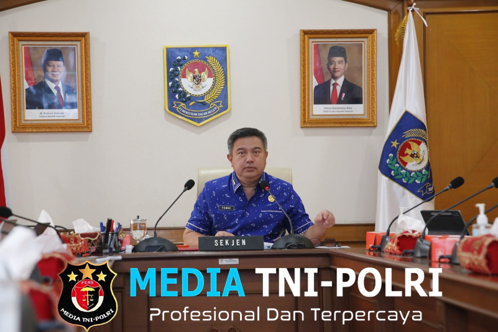 Sekjen Kemendagri Minta Pemda Tinjau Persiapan Gerakan Pangan Murah Serentak