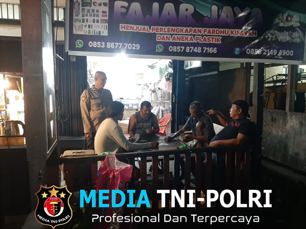 Suasana Malam di Mandor Lebih Kondusif, Berkat Patroli Rutin Polsek