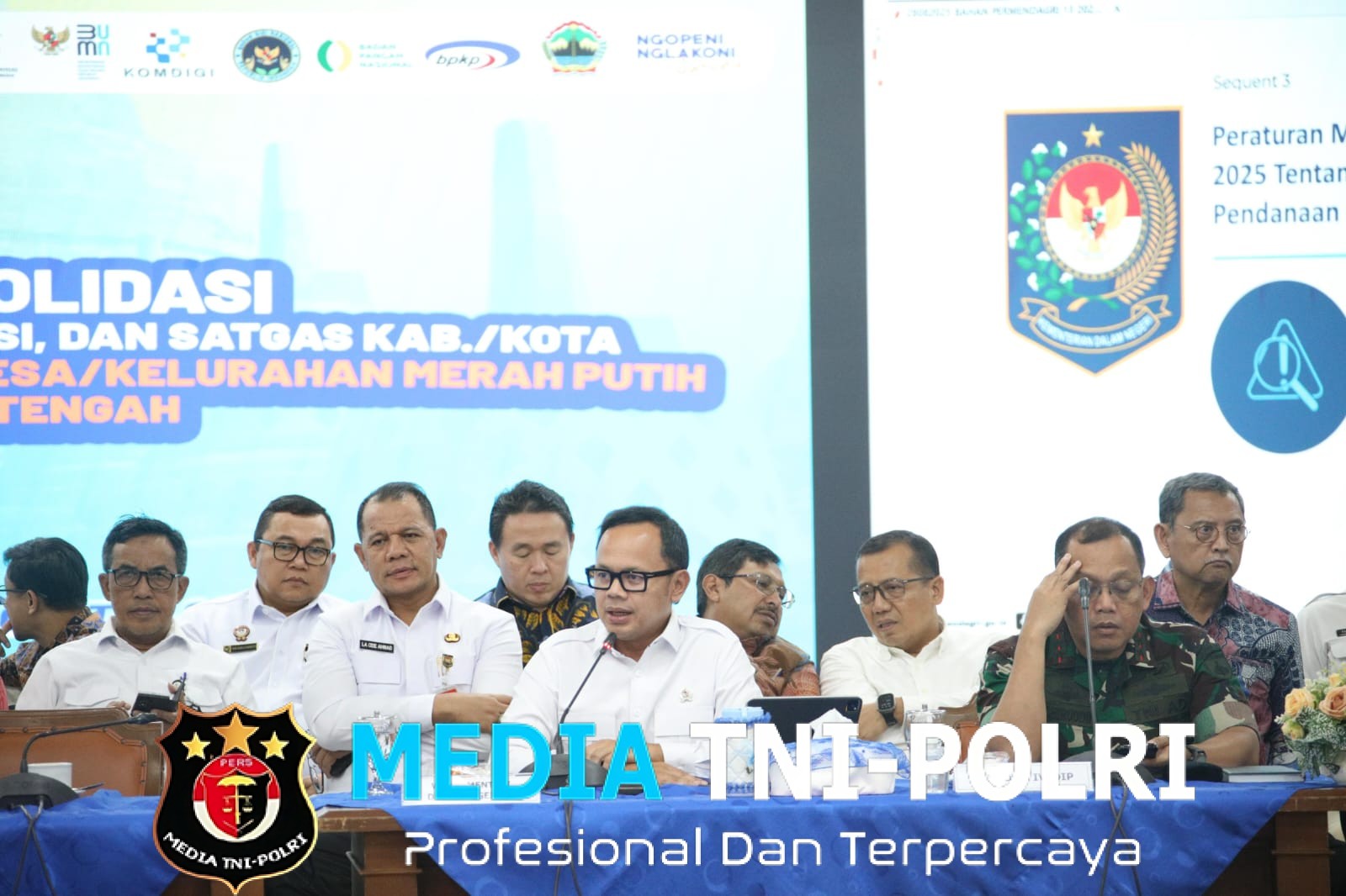 Wamendagri Bima Ingatkan Kepala Daerah Aktifkan Satgas Kopdeskel Merah Putih