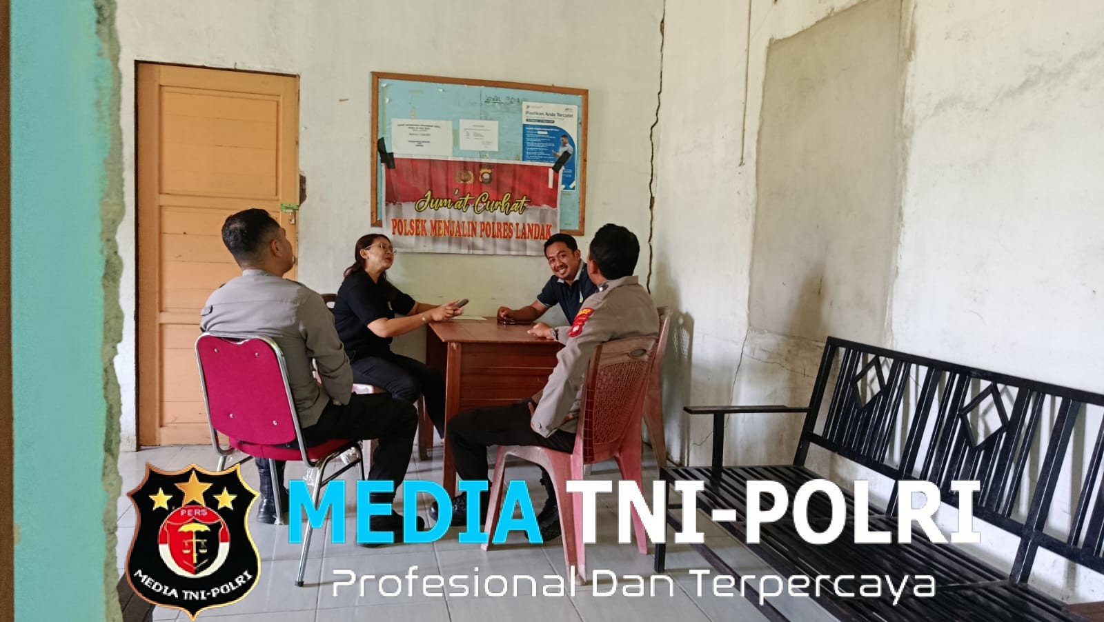 Polsek Menjalin Gelar Jumat Curhat Sebagai Media Pererat Silaturahmi Kamtibmas