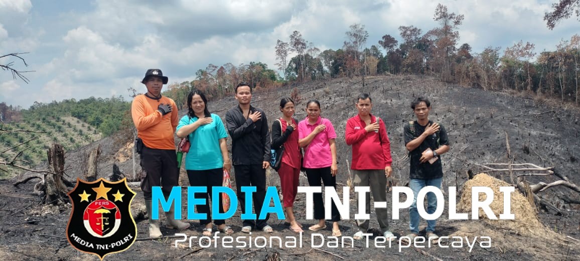 Bintara Penggerak Desa Ampadi Cek Lahan Jagung 1 Desa 1 Hektar di Desa Ampadi Wilayah Kecamatan Meranti