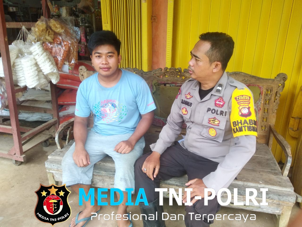 Bhabinkamtibmas Pererat Komunikasi, Warga Merasa Lebih Dekat dengan Polisi