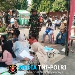Pendampingan Babinsa Joyotakan Lomba Menggambar Siswa-siswi Taman Kanak-kanak ( TK ) Se-Kelurahan Joyotakan