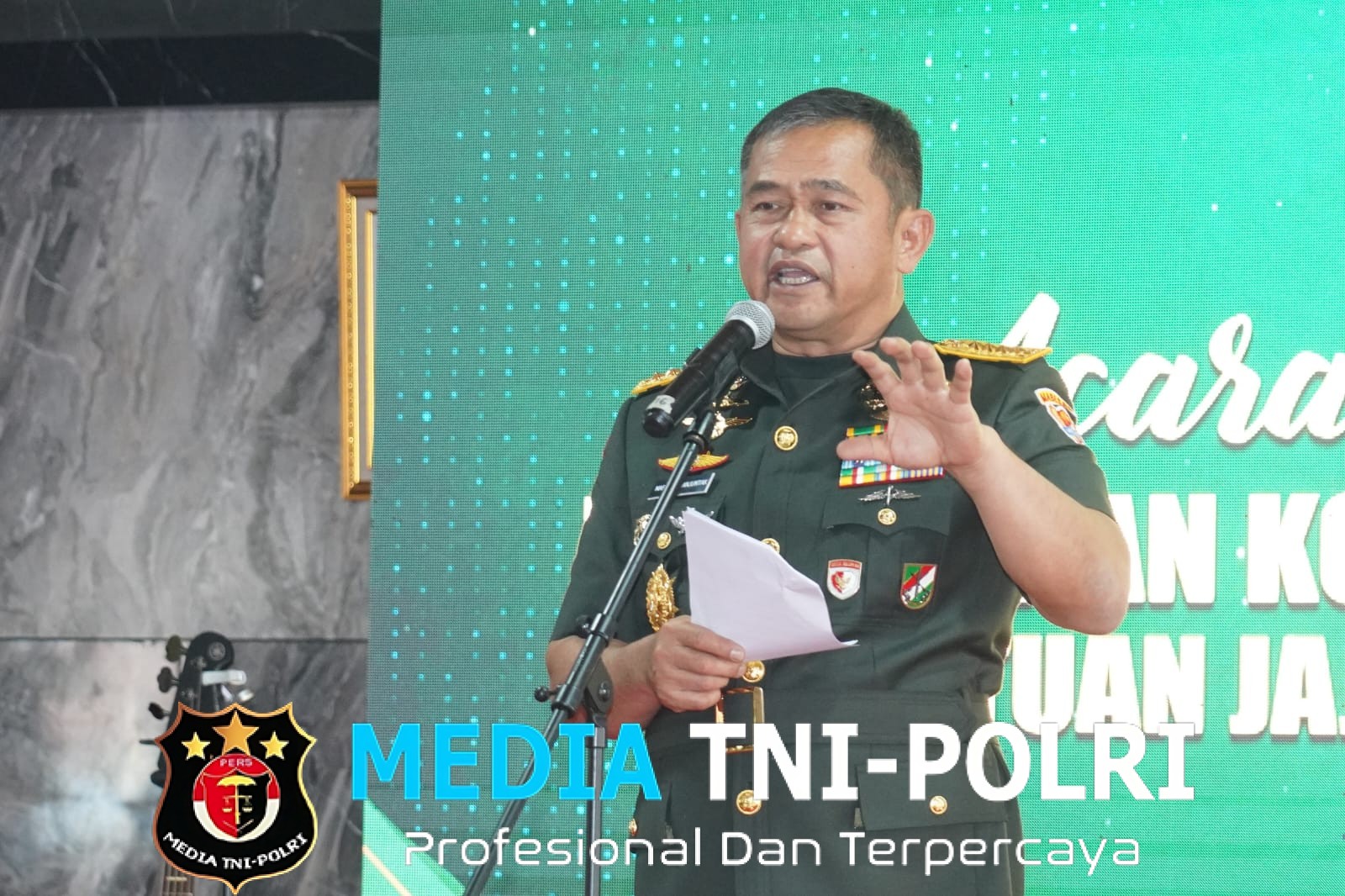 Kasad Pimpin Alih Kodal Enam Kodam Baru di Mabesad