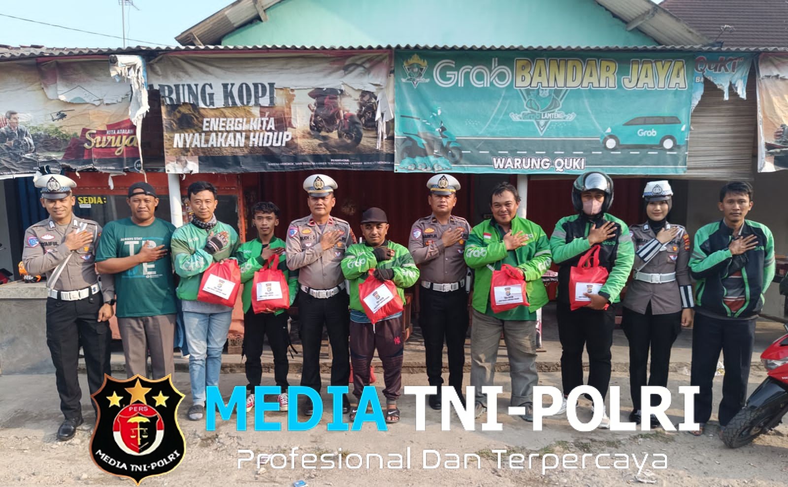 Polres Lampung Tengah Ajak Ojol dan Masyarakat Jaga Kondusivitas Pasca Insiden di Jakarta