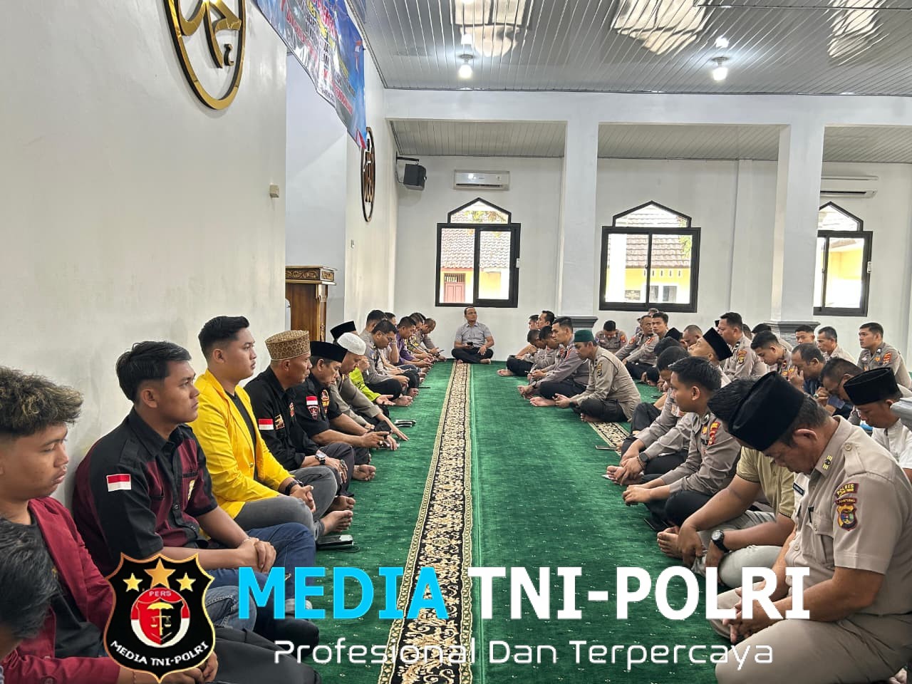Berduka Untuk Affan, Polres Lamtim Ajak Mahasiswa dan Masyarakat Do’a Bersama