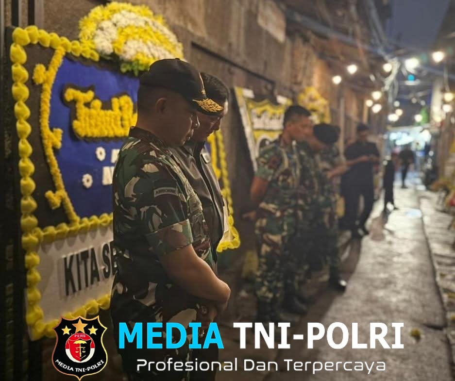 Panglima TNI Melayat ke Rumah Duka Almarhum Driver Ojol Affan Kurniawan